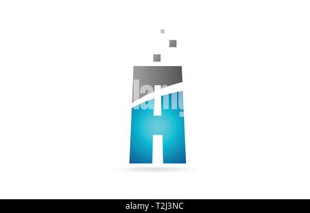 grey blue alphabet letter at a t logo 3d design suitable for a company ...
