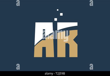 yellow blue AR A R alphabet letter logo icon design suitable for a ...
