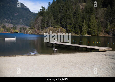 Lake Errock In Deroche, Mission, British Columbia, Canada Stock Photo ...