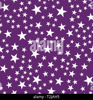 Seamless repeating pattern stars structure decorative for background fabric digital paper Stock Vector