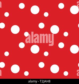 Seamless repeating pattern balls bubbles dots structure decorative for background fabric digital paper Stock Vector