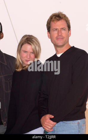 CANNES, FRANCE. May 12, 2000: Actress Renee Zellweger & Actor Greg Kinnear at the Cannes Film Festival to promote their new movie Nurse Betty. Picture: Paul Smith/Featureflash Stock Photo