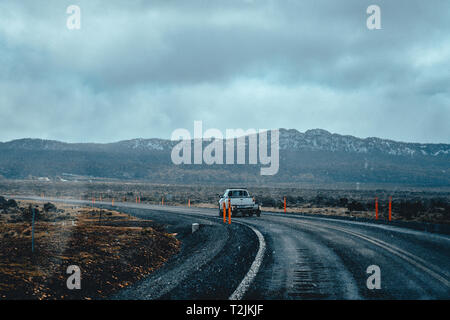 Back Road Driving Stock Photo