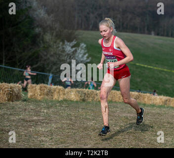 Senior Women's Race, IAAF World Cross Country Championships 2019 Stock Photo