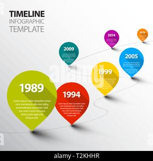 Retro style infographic template Stock Vector Image & Art - Alamy