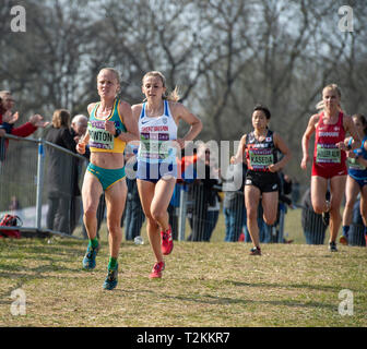 Senior Women's Race, IAAF World Cross Country Championships 2019 Stock Photo