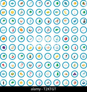 100 peace icons set in isometric 3d style for any design vector illustration Stock Vector