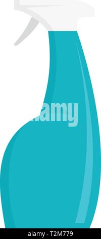 Cleaner spray icon. Flat illustration of cleaner spray vector icon for web design Stock Vector