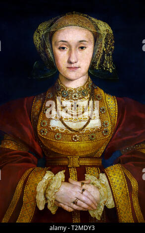 Anne of Cleves (1515–1557) Fourth wife of Henry VIII, King of England by Hans Holbein the Younger, 1497 - 1543, German, Germany Stock Photo
