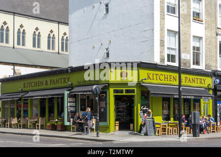 Kitchen Pantry Cafe Elgin Crescent Notting Hill London Stock