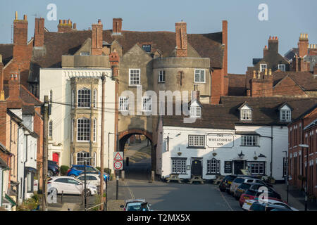 Broad street gate Stock Photo