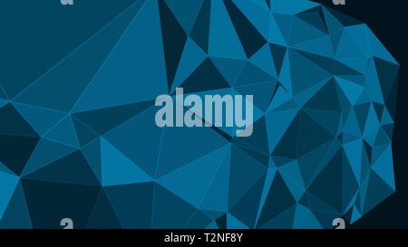 Creative abstract geometric background, vector shapes connected Stock Vector