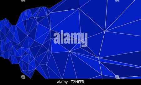 Abstract technology connections vector creative shapes Stock Vector
