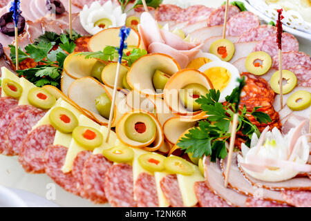 wll decorated party catering food,image Stock Photo