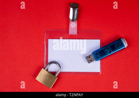 Data and identity security Stock Photo