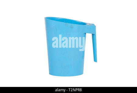 Photo developing equipment - Plastic jug, isolated on white Stock Photo