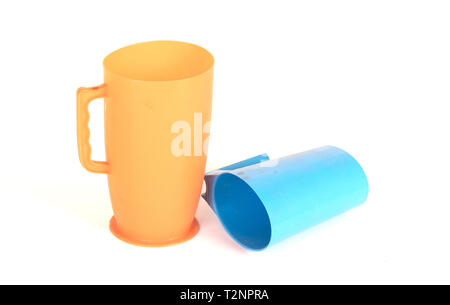Photo developing equipment - Plastic jug, isolated on white Stock Photo
