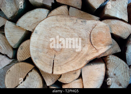 wooden oval Stock Photo