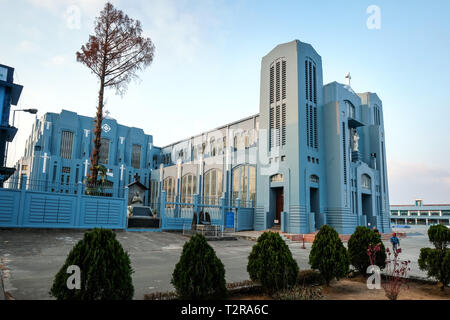 Mary Help of Christians Cathedral in Shillong, Meghalaya state , Northeast-India Stock Photo