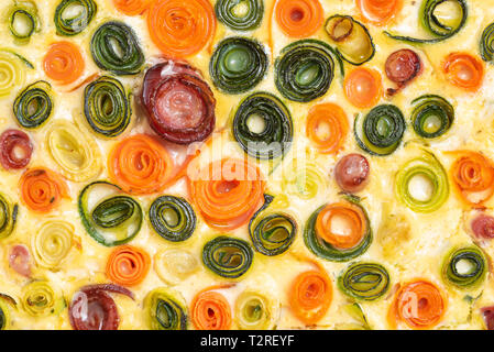 vegetables quilling Stock Photo