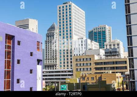 Parking Garage On The Building In Oval Structure Stock Photo