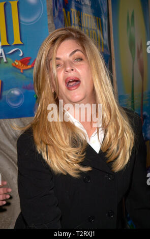 LOS ANGELES, CA. September 16, 2000: Actress KIRSTIE ALLEY at the world premiere, in Hollywood, of Walt Disney Pictures' The Little Mermaid II: Return To The Sea. Picture: Paul Smith/Featureflash Stock Photo