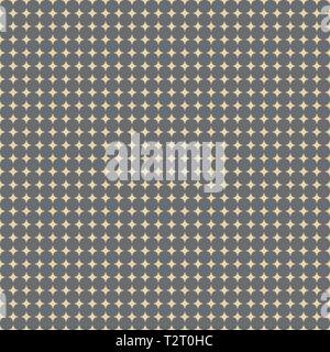 Seamless geometric vector pattern. Modern ornament with golden stars. Geometric abstract pattern Stock Vector