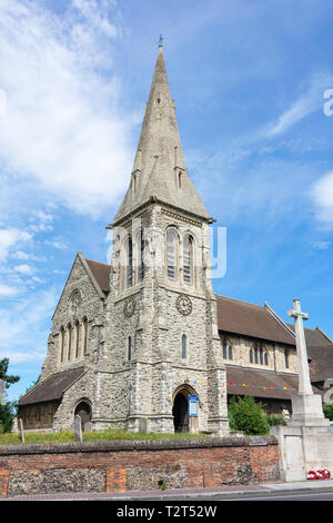 St John the Baptist Parish Church, Eltham High Street, Eltham, Royal Borough of Greenwich, Greater London, England, United Kingdom Stock Photo