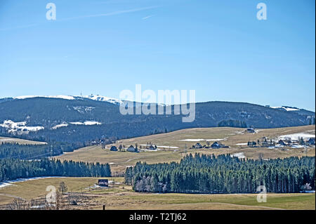 Breitnau (Black Forest, Baden-Württemberg, Germany; Breitnau im Hochschwarzwald Stock Photo