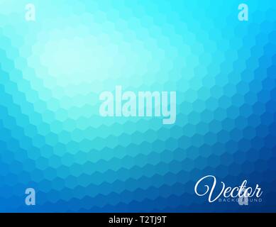 Abstract blur background made from hexagons with place for your text Stock Vector