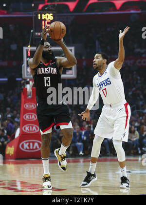 Houston Rockets' James Harden shoots a free throw against the Detroit ...