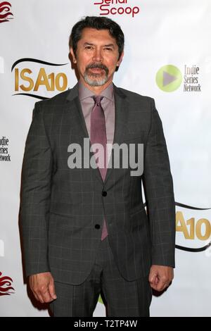 Lou Diamond Phillips at arrivals for 10th Annual Indie Series Awards, The Colony Theatre, Burbank, CA April 3, 2019. Photo By: Priscilla Grant/Everett Collection Stock Photo