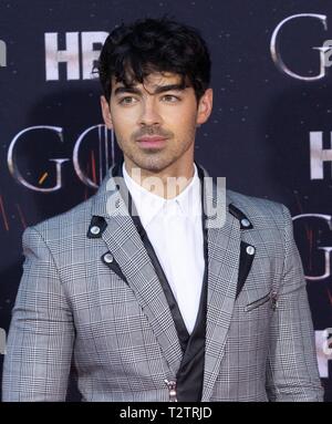 New York, NY, USA. 3rd Apr, 2019. at arrivals for GAME OF THRONES Finale Season Premiere on HBO, Radio City Music Hall at Rockefeller Center, New York, NY April 3, 2019. Credit: RCF/Everett Collection/Alamy Live News Stock Photo