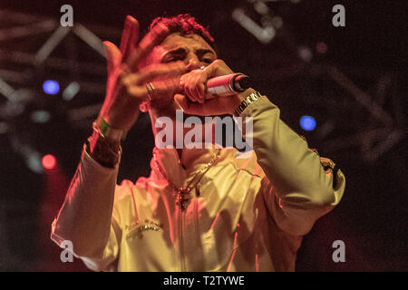 Padua, Italy. 03rd Apr, 2019. Music Concert: Young Copper on tour in Padua 03 April 2019 Credit: Independent Photo Agency/Alamy Live News Stock Photo