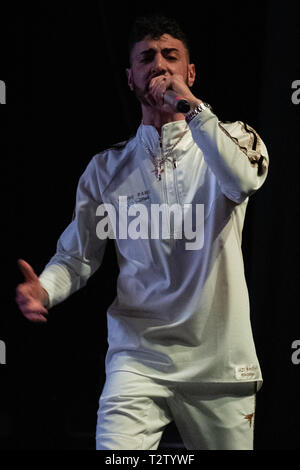 Padua, Italy. 03rd Apr, 2019. Music Concert: Young Copper on tour in Padua 03 April 2019 Credit: Independent Photo Agency/Alamy Live News Stock Photo