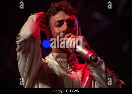 Padua, Italy. 03rd Apr, 2019. Music Concert: Young Copper on tour in Padua 03 April 2019 Credit: Independent Photo Agency/Alamy Live News Stock Photo