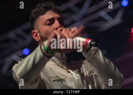 Padua, Italy. 03rd Apr, 2019. Music Concert: Young Copper on tour in Padua 03 April 2019 Credit: Independent Photo Agency/Alamy Live News Stock Photo