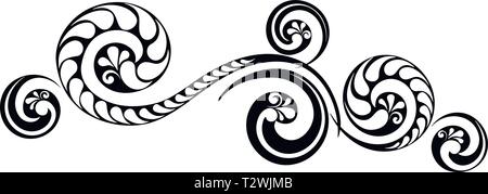 Vintage decorative calligraphic borders. Template signage, logos, labels, stickers, cards. Classic design elements for greeting cards, diplomas, certi Stock Vector