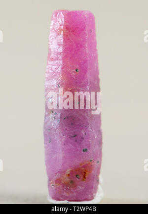 ruby mineral specimen Stock Photo