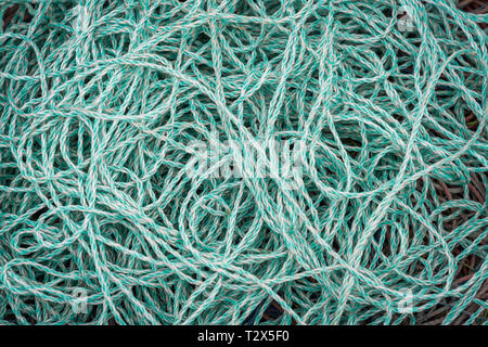 Ropes used for fishing. Stock Photo