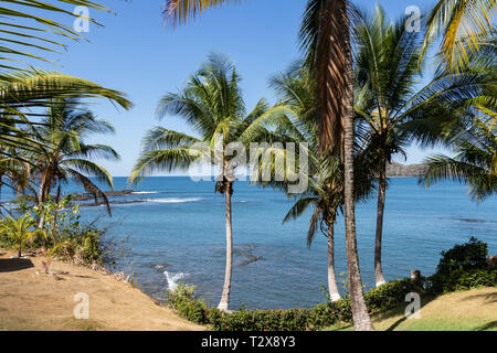 Santa Catalina beach, Pacific Coast of Panama, Rep. of Panama, Central America, 28th March 2019. Santa Catalina, a surf town with a world class waves. Stock Photo