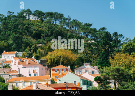 Beautiful Landscape View In Sintra, Portugal Stock Photo