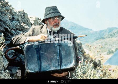 SEAN CONNERY, INDIANA JONES AND THE LAST CRUSADE, 1989 Stock Photo