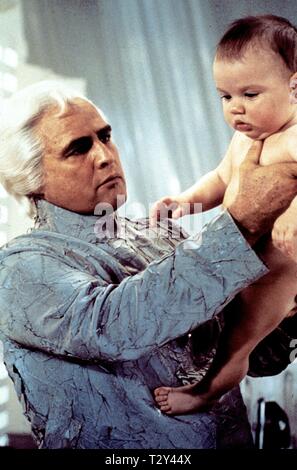 MARLON BRANDO, SUPERMAN, 1978 Stock Photo