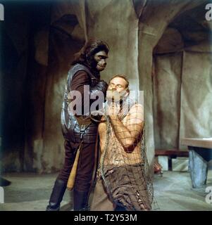 BUCK KARTALIAN, CHARLTON HESTON, PLANET OF THE APES, 1968 Stock Photo