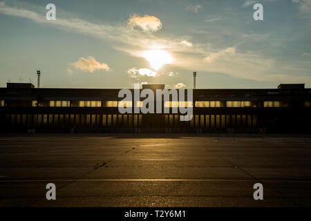 Tempelhof Airport Stock Photo