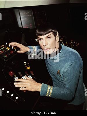 LEONARD NIMOY, STAR TREK, 1966 Stock Photo