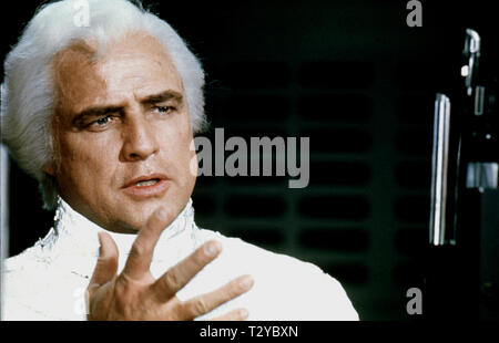 MARLON BRANDO, SUPERMAN, 1978 Stock Photo