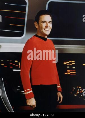 JAMES DOOHAN, STAR TREK, 1966 Stock Photo