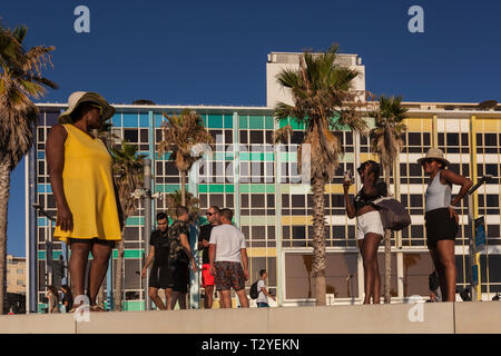 Dan Hotel, Tel Aviv beachfront, Israel Stock Photo